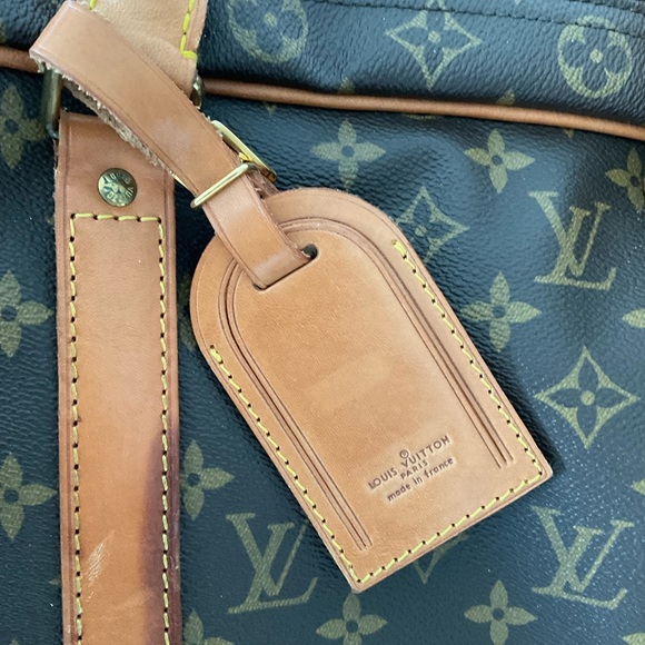 Louis Vuitton Sirius 70 Monogram Canvas Travel Luggage w Strap, Lock & Keys - Picture 6 of 16